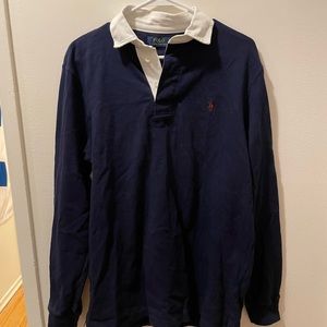 Collared Men’s Navy blue Polo